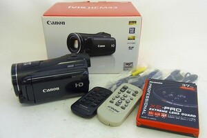 O933-Y20-3738 CANON キャノン iVIS HF M43 ビデオカメラ 現状品②