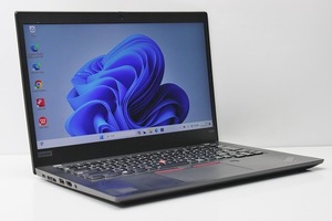 ノートパソコン Windows11 WPS office搭載 中古 ハイスペック Lenovo ThinkPad X395 Ryzen 5 Pro 3500U メモリ16GB SSD256GB カメラ WWAN