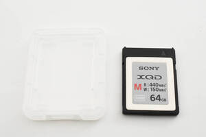 ★美品★ソニー SONY XQDメモリーカード Mシリーズ 64GB QD-M64A ★ L680#2343