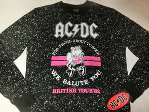 激レア USA購入 1973年結成 超人気ロックバンド【AC/DC】【BRITISH TOUR