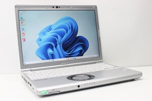 1円スタート ノートパソコン Windows11 WPS office搭載 Panasonic レッツノート CF-SV8 第8世代 Core i5 SSD256GB メモリ8GB カメラ