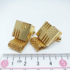 CW41 カフリンクス カフス ボタン ゴールド ラップアラウンド Wrap Cufflinks ベルト メッシュ チェーン