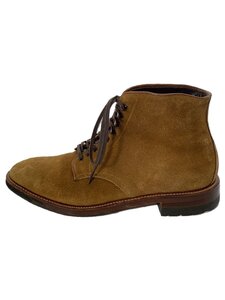 Alden◆snuff suede/レースアップブーツ/US6.5/BRW/スウェード/45350HC//