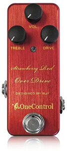 【中古】 One Control ワンコントロール エフェクター オーバードライブ Strawberry Red Ove