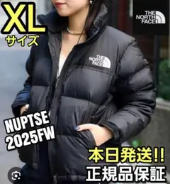 ノースフェイス ダウンジャケット　XLサイズ ヌプシ　NUPTSE ブラック