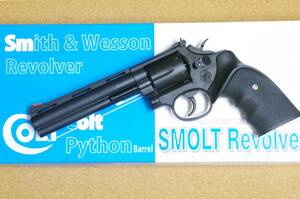 【未発火】タナカワークス製 モデルガン HW樹脂 スモルトSMOLT スマイソン Revolver 6インチバレル Version3 ターゲットグリップ付 