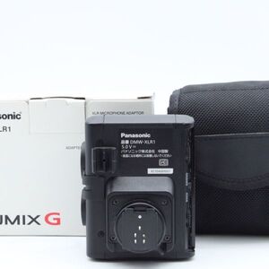 【極上品】 Panasonic DMW-XLR1 XLRマイクロホンアダプター ルミックス パナソニック #4115