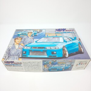 100B-4 未開封 未組立 フジミ模型 1/24 湾岸ミッドナイト R33 GT-R RGOデモカー プラモデル 車 模型