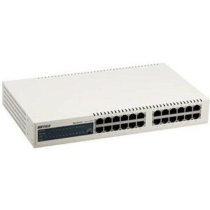 BUFFALO バッファロー Giga対応 スイッチングHub 24ポート LSW4-GT-24NSR /l