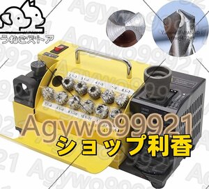 ドリルビット研磨器 φ3-13mm 5300rpm 110V 95~135°調整可能 シャープナー ツイストドリル研磨 (CBN砥石付属)