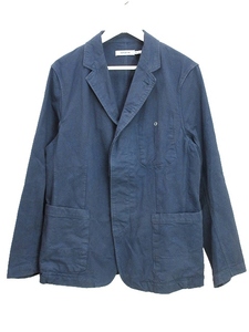 ノンネイティブ nonnative DWELLER JACKET COTTON CHINO CLOTH OVERDYED チノ ジャケット 1 ネイビー 紺 アウター 上着 2022SS メンズ