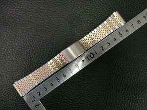 セイコー SEIKO アルバ ALBA ステンレス メンズ ブレス ブレス幅16-21.2mm ラグ幅19mm 長さ 165mm GA91C.E 管理No.42356