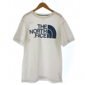 ザノースフェイス THE NORTH FACE SIMPLE LOGO TEE Tシャツ カットソー 半袖 ロゴプリント L 白 ホワイト NT31849 /AQ ■GY35 メンズ