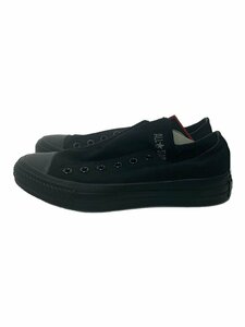 CONVERSE◆ローカットスニーカー/24.5cm/BLK/キャンバス/1C453