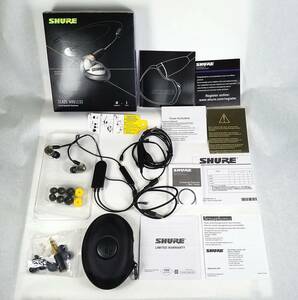 ほぼ新品 SHURE SE425-V+BT2-A メタリックシルバー