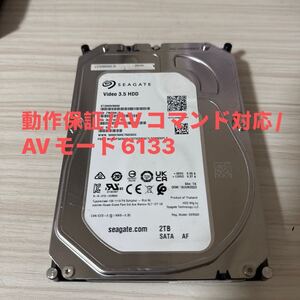 B29:【動作保証/使用0時間/AVコマンド対応/同梱可】SEAGATE 2TB HDD ST2000VM006 3.5インチHDD 2000GB