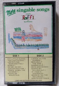 RAFFI MORE SINGABLE SONGS ★ 輸入版 カセットテープ [7620CDN