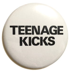 デカ缶バッジ 58mm The Undetrones アンダートーンズ Teenage Kicks 70