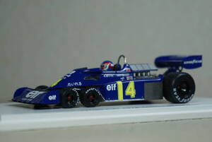 1/43 デパイユ 日本 GP 2位 spark Tyrrell P34 #4 Depailler 1976 Monte Japanese 2nd ティレル DFV Ford エルフ elf デパイエ どぱいえ