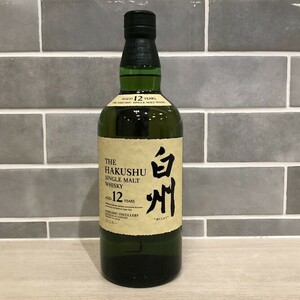 ♪【未開栓】サントリー 白州 12年 シングルモルト 700ml/43度/瓶 S50544806479