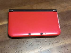 3DS LL Nintendo 任天堂　レッド×ブラック 動作品　1円～