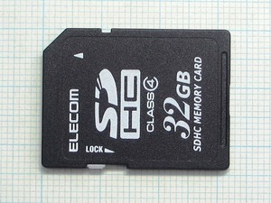 ★ELECOM ＳＤＨＣ メモリーカード ３２ＧＢ 中古★送料６３円～