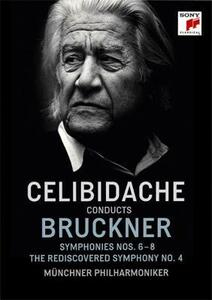チェリビダッケ　ブルックナー6番7番8番他　輸入盤DVD+CD未開封