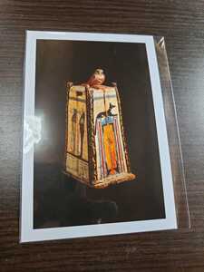 新品★厨子　ポストカード　古代エジプト美術館展★絵葉書　写真ハガキ　