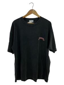 ASKYURSELF◆Red Banned Tee/Tシャツ/XL/コットン/GRY