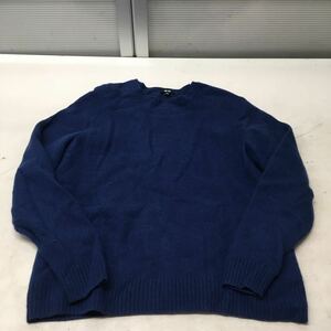 送料無料★UNIQLO ユニクロ★ニット　セーター　ウールトップス★メンズ　XLサイズ#60126sj100