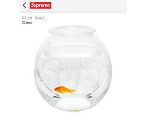 完全 未使用Supreme シュプリーム 20FW Fish Bowl フィッシュボール 水槽 花瓶 小物 アクセサリー 家具