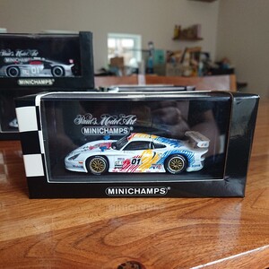 ミニチャンプス MINICHAMPS 1/43 430 986801 PORSCHE 911 GT1 2nd Daytona 1998 Team Rohr ポルシェ