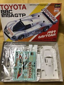 HASEGAWA ハセガワ TOYOTA 豊田 トヨタ 88C IMSAGTP デイトナ タイプ プラモデル 廃盤 車 絶版 年物 666