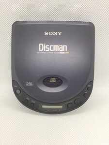 E482△SONY ソニー Discman D-120 ポータブルCDプレーヤー ブラック 【訳あり】241118