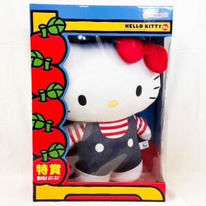 新品未開封 Happyくじ HELLO KITTY 50th ハッピーアニバーサリー 特賞 BIG! ハローキティ ぬいぐるみ レトロキティ