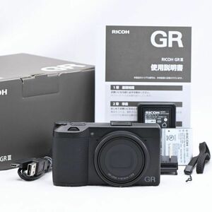 [新品級] RICOH GR III デジタルカメラ ブラック #665