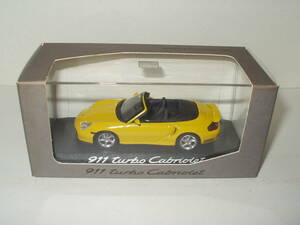 PMA Porsche 911 Turbo Cabriolet / ポルシェ箱ミニチャンプス ポルシェ 911 ターボ カブリオーレ ( 1:43 )