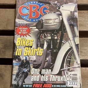 B2331 「CLASSIC BIKE GUIDE」1998　クラシックバイクガイド モーターサイクル 旧車 　オートバイ　ヴィンテージバイク　ビンテージ