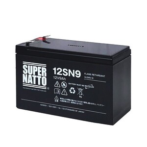 送料無料★品質保証！APC製UPS対応バッテリー スーパーナット製！12SN9 (NP7-12/NPH7-12/WP1236W互換)保証付