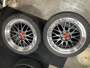 限定ホイール BBS LM 18インチ 9.5J +38　PCD114.3 ミシュランPILOT SPORT4 265/35R18 2本