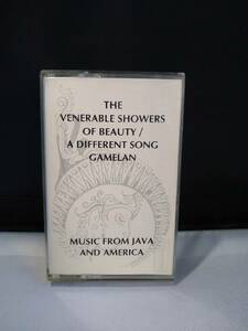 C6210　カセットテープ Venerable Showers Of Beauty 　A DIFFERENT SONG GAMELAN ガムラン　ジャワ島　CrO2