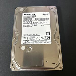 A20:◇動作保証/AVコマンド対応◆使用0時間 TOSHIBA SATA 3.5インチHDD SATA 1000GB DT01ABA100V 1TB