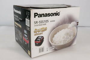 1円～ 未使用品 Panasonic パナソニック 海外向け IH炊飯ジャー SR-SSS105-RK 5.5合 220V キッチン家電 ツーリストモデル 海外仕様 T811