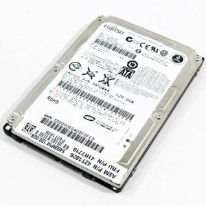 Fujitsu MHW2120BH 120GB SATA/150 5400RPM 8MB 2.5 Hard Drive 並行輸入品