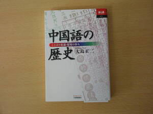 中国語の歴史　ことばの変遷・探究の歩み　■大修館書店■　蛍光ペンなどあり