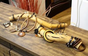 天然流木 3本まとめ 小物 アクセサリーラック シンプルデザイン アート 加工品材 フック ディスプレイ 店舗 展示 ヴィンテージ