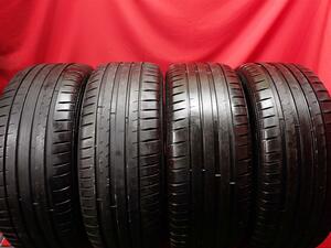 中古タイヤ 235/45R18 98Y 4本セット ミシュラン パイロット スポーツ 4 MICHELIN PILOT SPORT 4 8.5分山★n18 カムリ マークX アコード