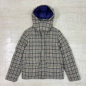 THE NORTH FACE PURPLE LABEL ノースフェイス Harris Tweed ハリスツイード Mountain Short Down Parka マウンテン ダウン パーカー S