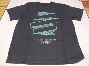 (　CNBLUE　【　2013アリーナツアー　Tシャツ　サイズフリー　濃い灰色　】　シーエヌブルー