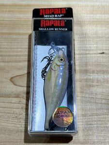 RAPARA　ラパラ　SHALLOW SHAD RAP シャロー シャッド ラップ　ジャパンスペシャル SSR07 POS WAKASAGI 新品 パッケージ割れ